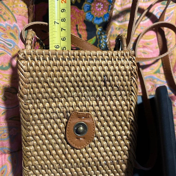 Small Rattan handbag - Picture 4 of 9